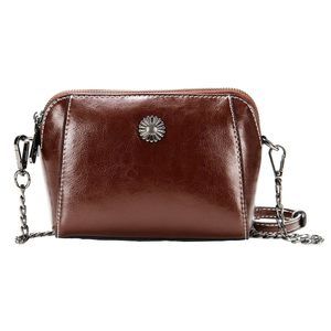 Desner Leather Small Crossbody Bags Purses Cell Phone Bag Soft XD